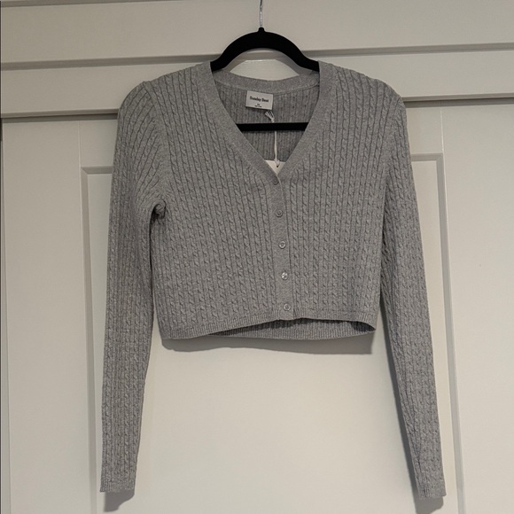 Aritzia Sweaters - Aritzia cable knit v neck cardigan